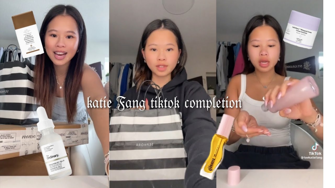 Katie Fang TikTok Complete | Sephora Hauls | Curved