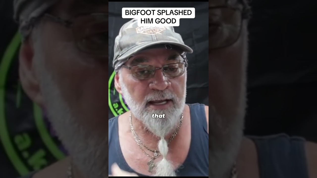 Super Dave says he was 12 when he came face to face with something in an Arkansas creek