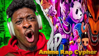 Beasts of Anime Rap Cypher | Shwabadi ft. Rustage, Chi-Chi, Cam Steady, Connor Quest! & More 🔥REACT
