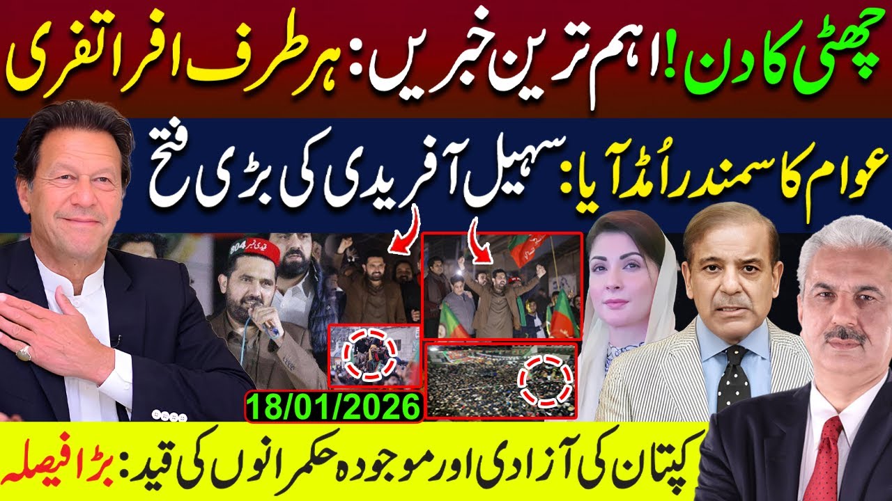 Big News Regarding IMRAN KHAN | Sohail Afridi's Victory | Arif Hameed Bhatti