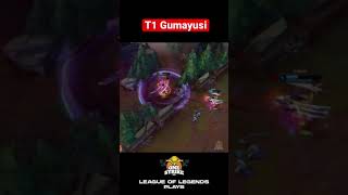 T1 Gumayusi - Vayne 1vs2 #leagueoflegends