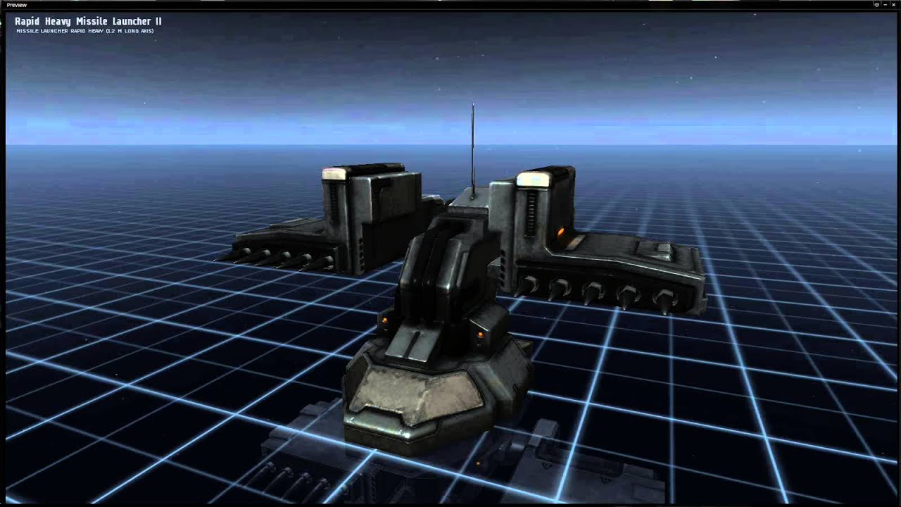 EVE Online New Rapid Heavy Missile Launcher YouTube