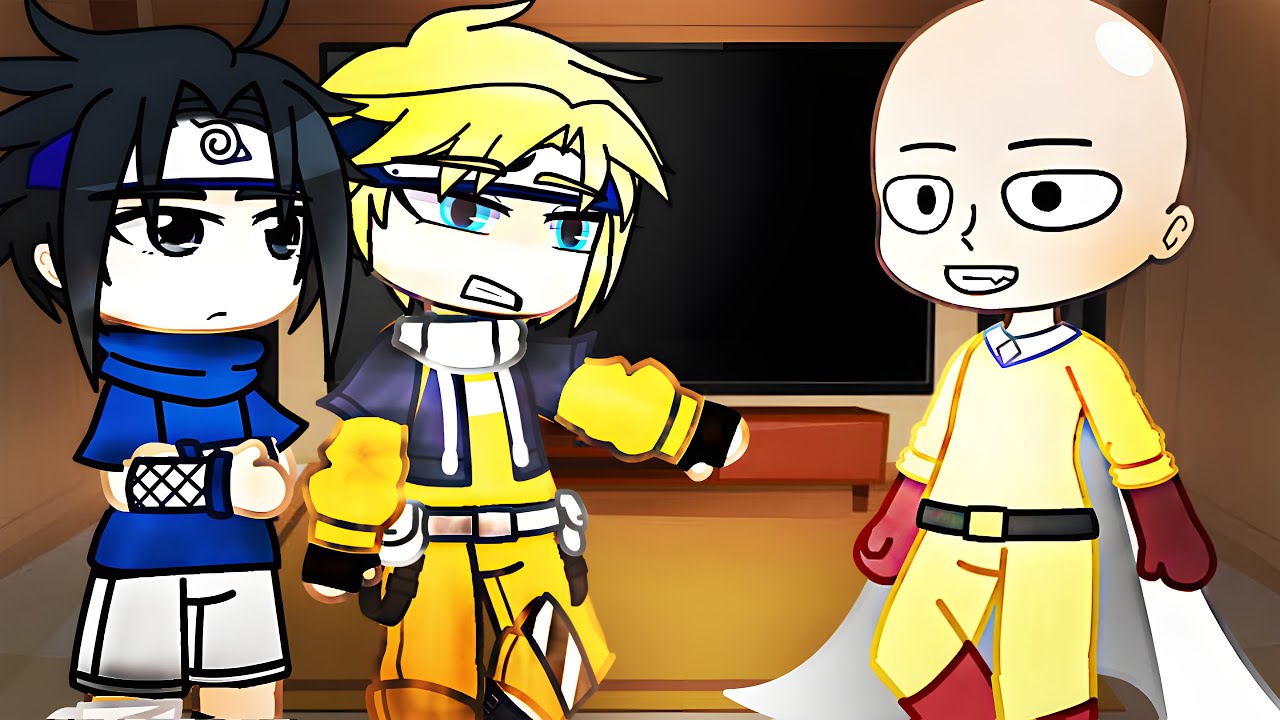 Naruto Friends React to Naruto as Saitama | One Punch Man