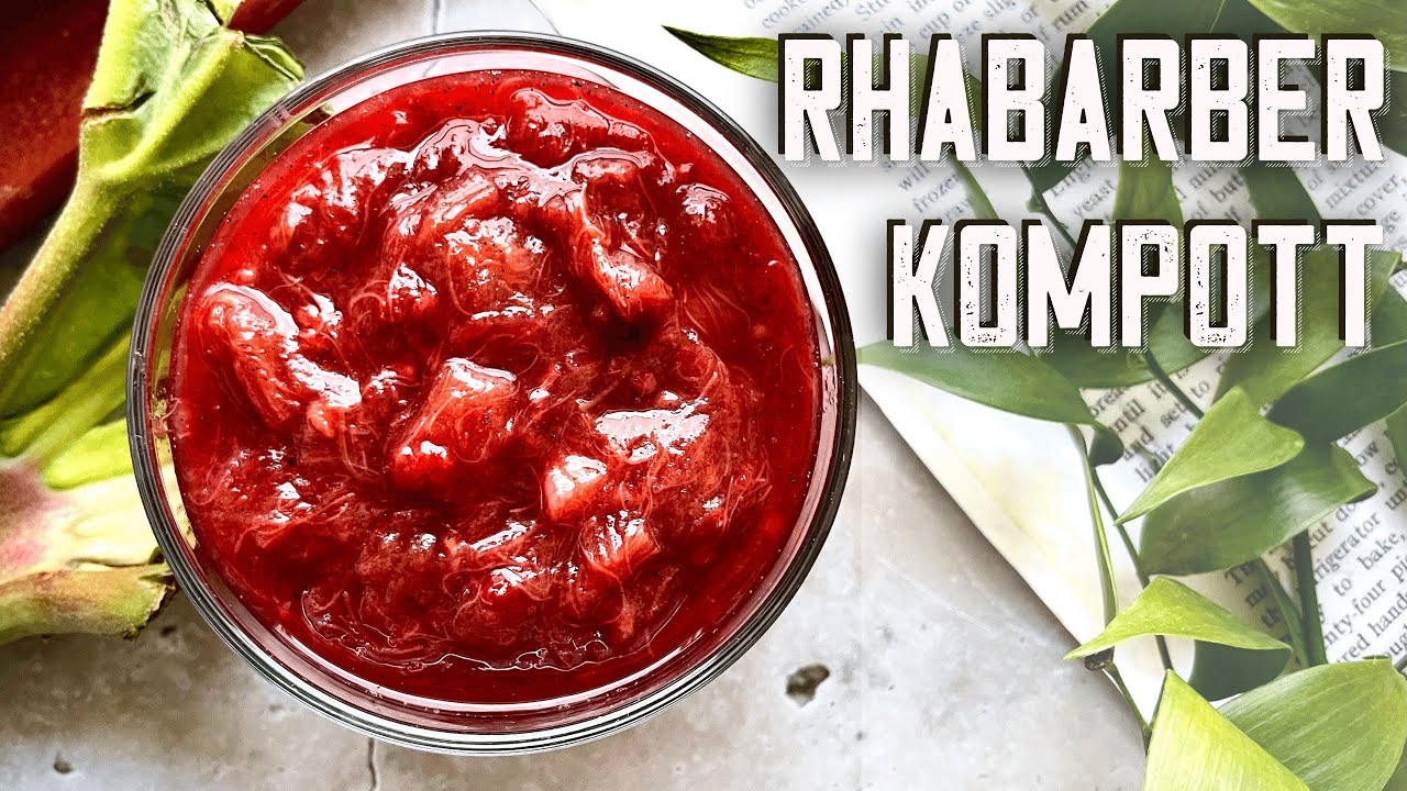 Omas Rhabarberkompott – Rezept: klassisch & einfach