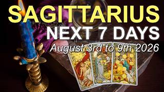 SAGITTARIUS Weekly Tarot "DECISION!' August 3rd to 9th 2026 | Truth Well Told Tarot ✨