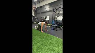 Band Resisted Lateral Bear Crawl