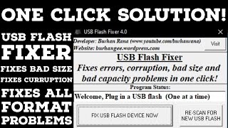 Fix USB flash drive after Palen1x/Checkn1x/Ra1nUSB |Fix USB Format Error|Fix USB in One Click | 2024