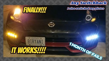 How to install Evo-R/Any switchback DRLs on your car! - FAIL x2