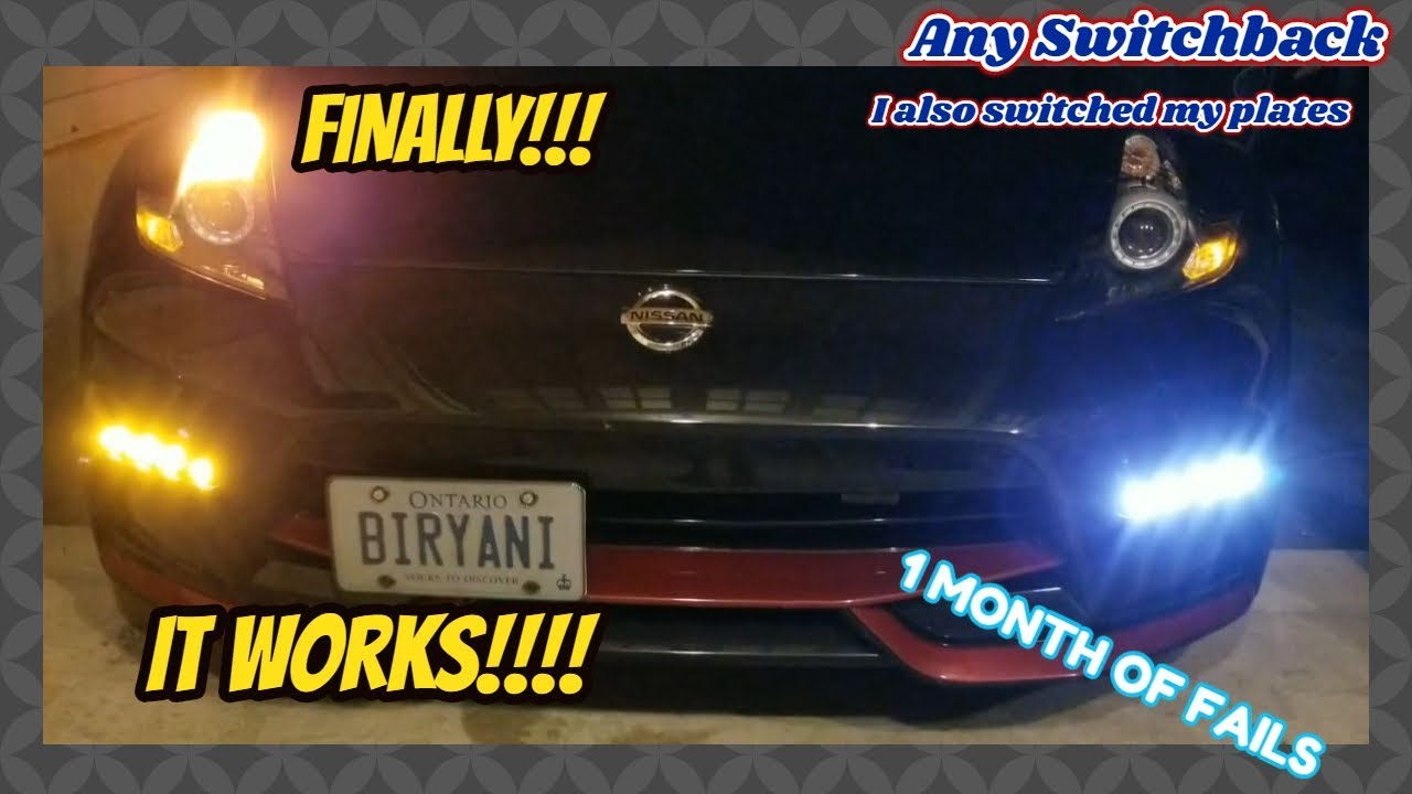 How to install Evo-R/Any switchback DRLs on your car! - FAIL x2