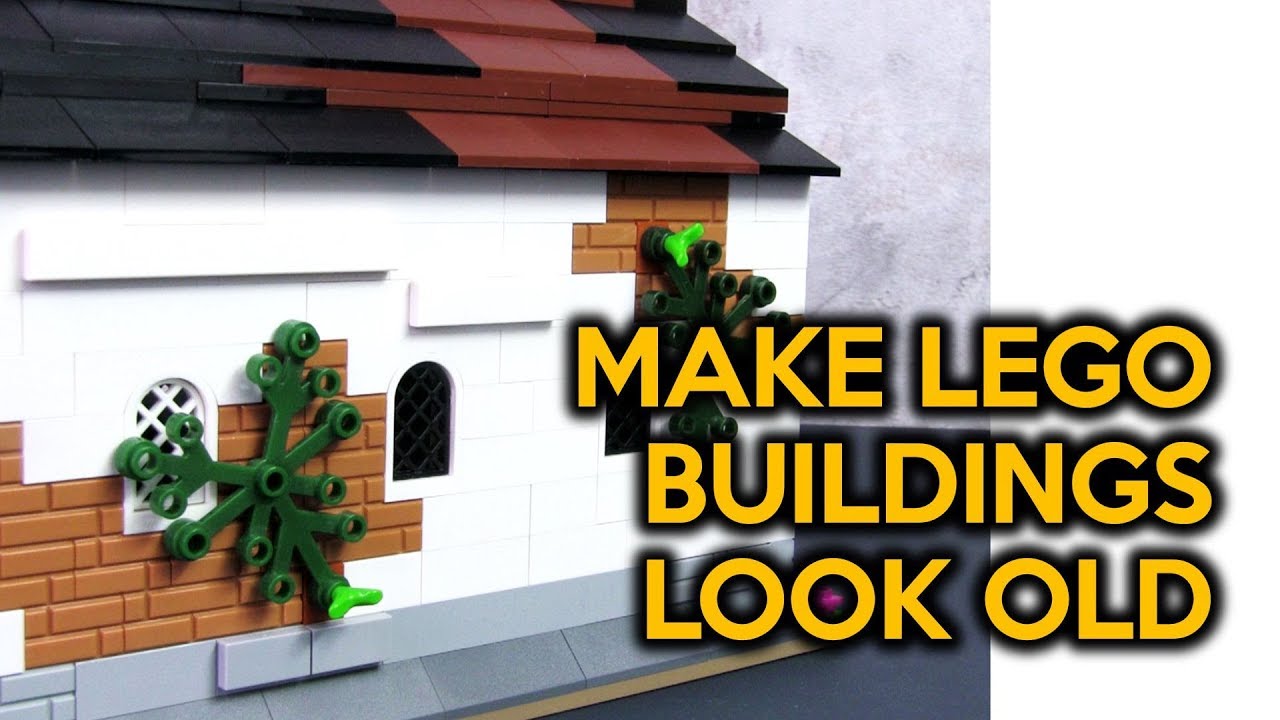 How to Weather LEGO Buildings YouTube