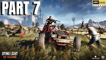 Dying Light The Following Walkthrough Part 7 - Vanitas Haunted Mansion & Thrill of the Chase - 4K