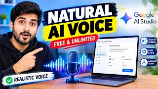 Best Free AI Voice Generator 2026 | Google AI Studio Text to Speech screenshot 1