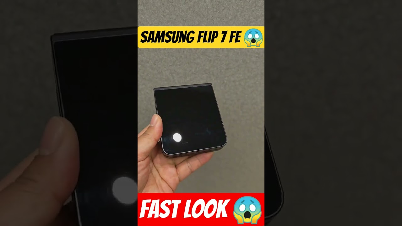 Samsung Galaxy Z Flip 7 FE 😱 Hands-On | The Foldable Everyone Can Afford? 🔥