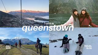 7 days in queenstown | girl's trip travel vlog 🏔️🌟