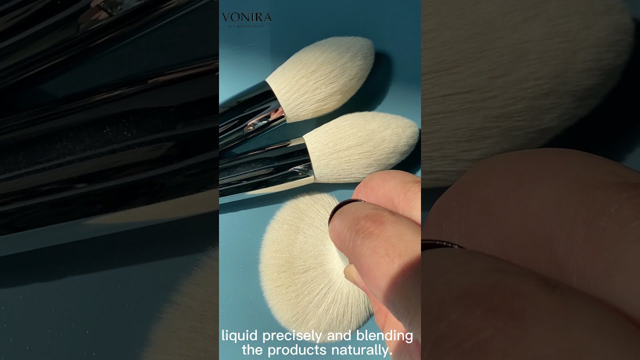 Vonira Beauty New Vegan Fiber Material | How to choose makeup brush hair material