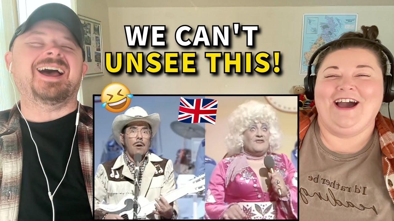 Americans React: The Two Ronnies - Slim Pickman & Polly Parton