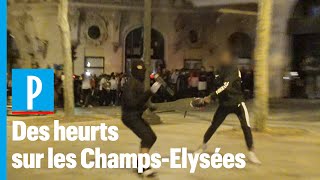 Victoire du PSG : des heurts sur les Champs-Elysées, un magasin pillé