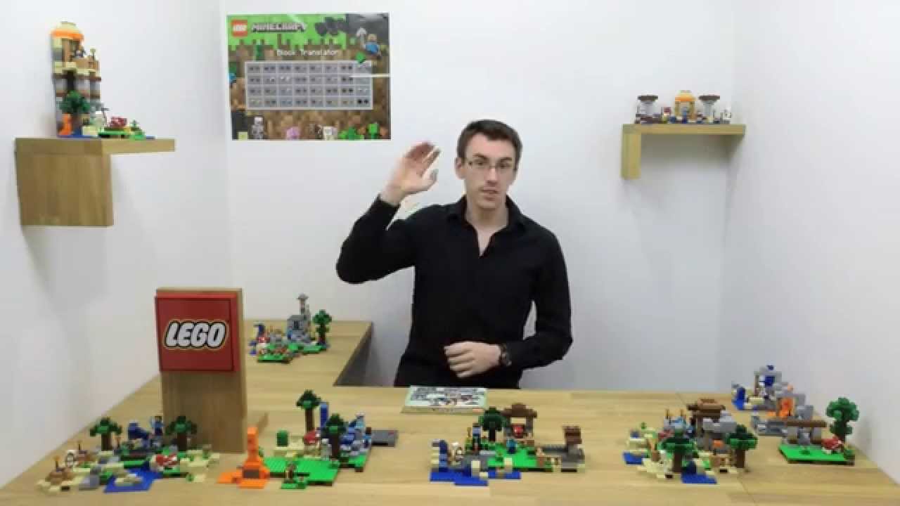 Andesbjergene Passiv modul Crafting Box - LEGO Minecraft - Designer Video 21116 - YouTube