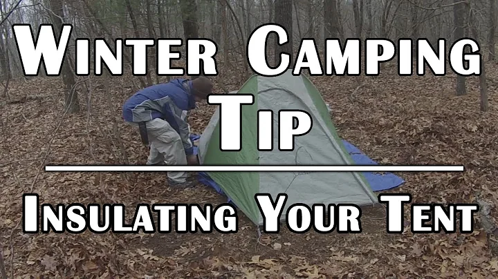 Winter Camping Tip - Insulating Your Tent for Cold Weather - Deranged Survival