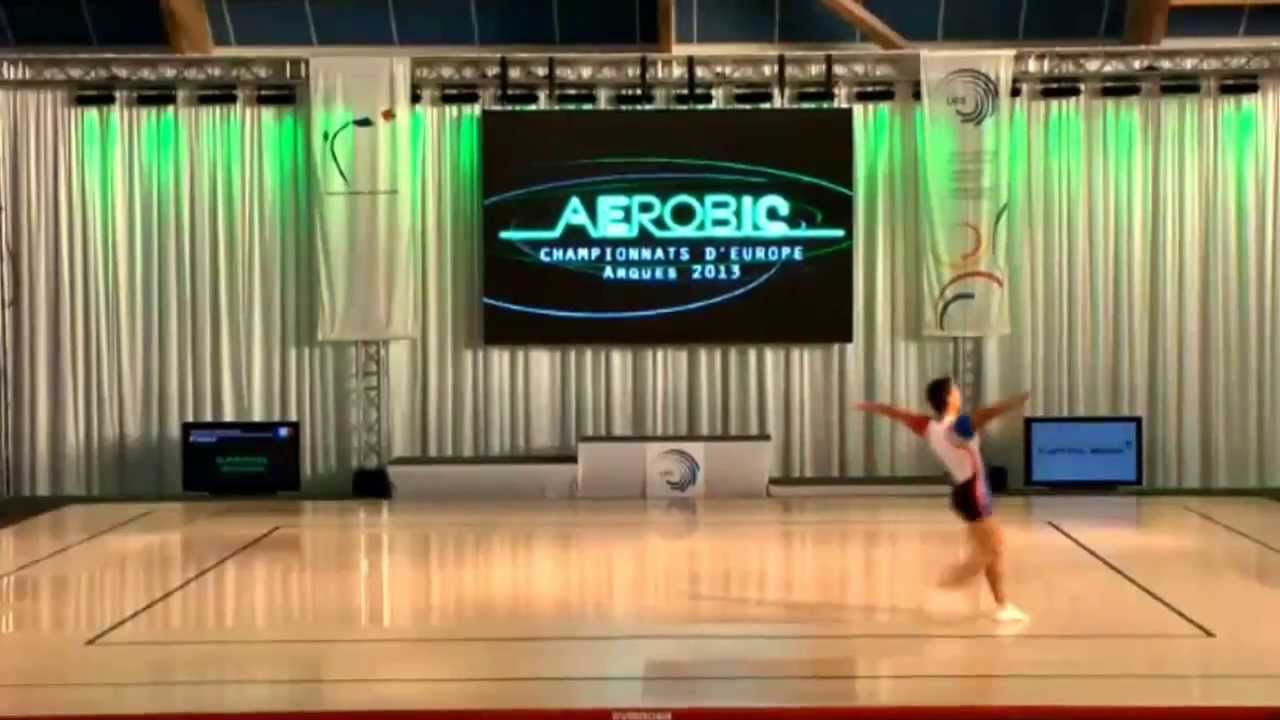 C.Europa Aeróbic - Arques 2013 - FINAL IM - Benjamin Garavel FRA