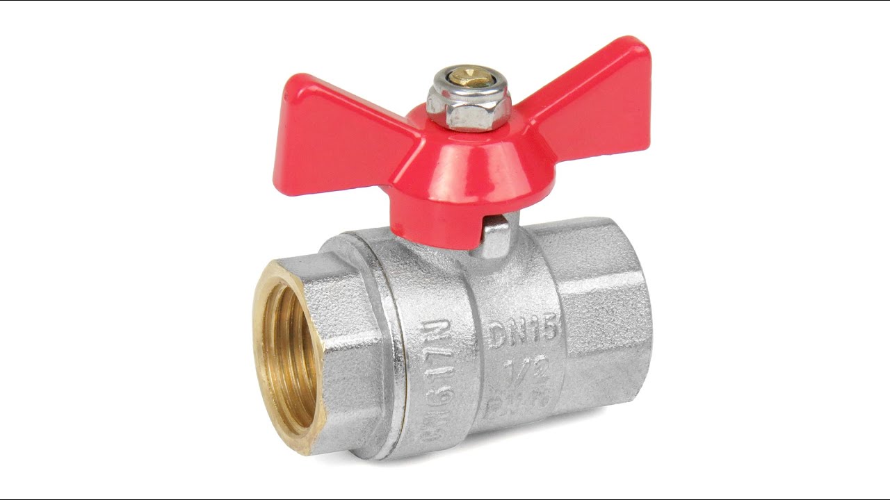 Шаровый кран VALTEC BASE VT.217.N.04 1/2\" FF - YouTube