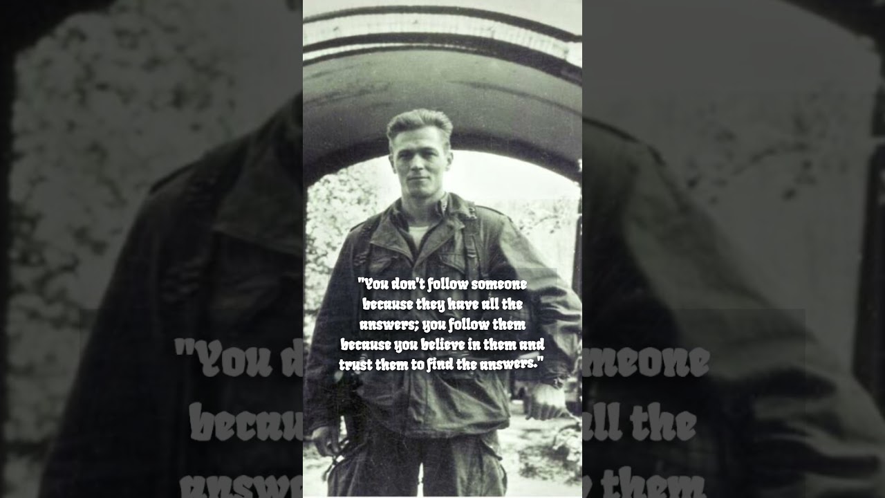 Richard Winters Words of Wisdom