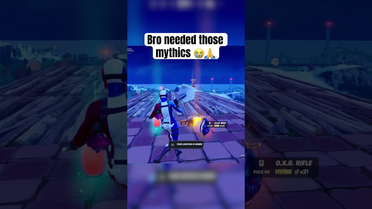Bro Needed Them Fortnite