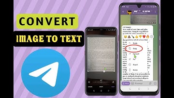 How to Convert Image into Text Using Your Telegram app