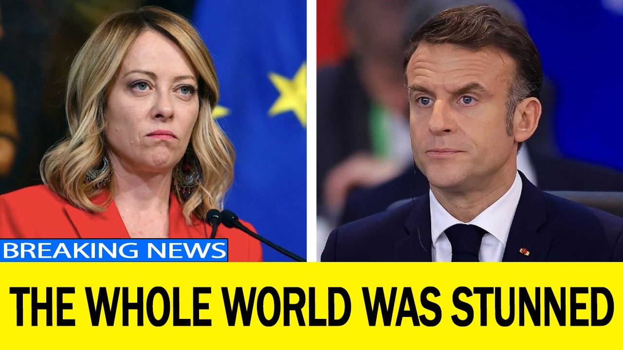 Meloni exposed Macron to the entire world's media!