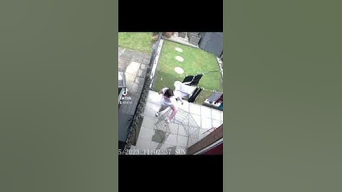 Mom Fail: Unbelievable Fence Tumble Will Leave You in Tears of Laughter!"