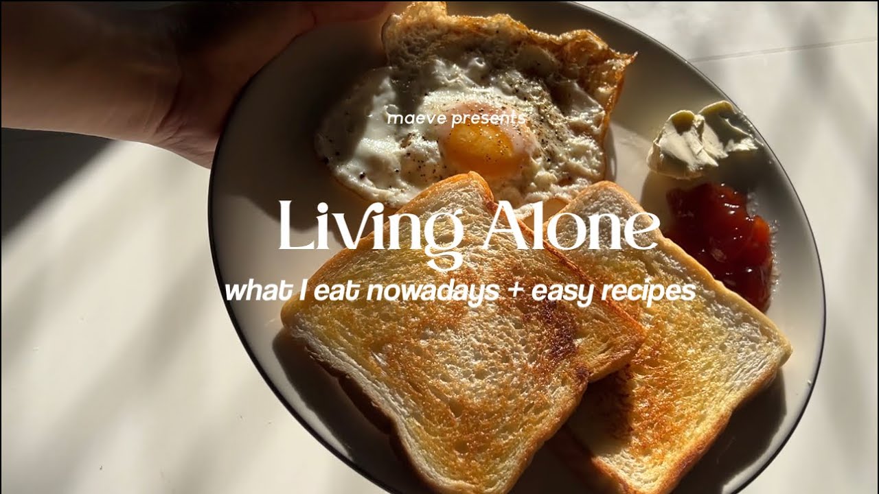 Living Alone in the Philippines What I eat nowadays + easy recipes 👩🏻