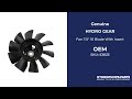 53823 - Fan 7.0" 10 Blade With Insert - Hydro-Gear Genuine OEM Part