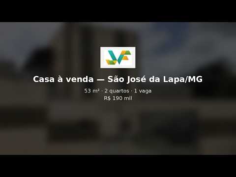 Vídeo: Apartamento de dois quartos em São José da Lapa - MG