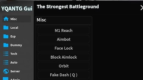 Tsb | New YQANTG V2 Gui script Supa Tech V2 and more ...