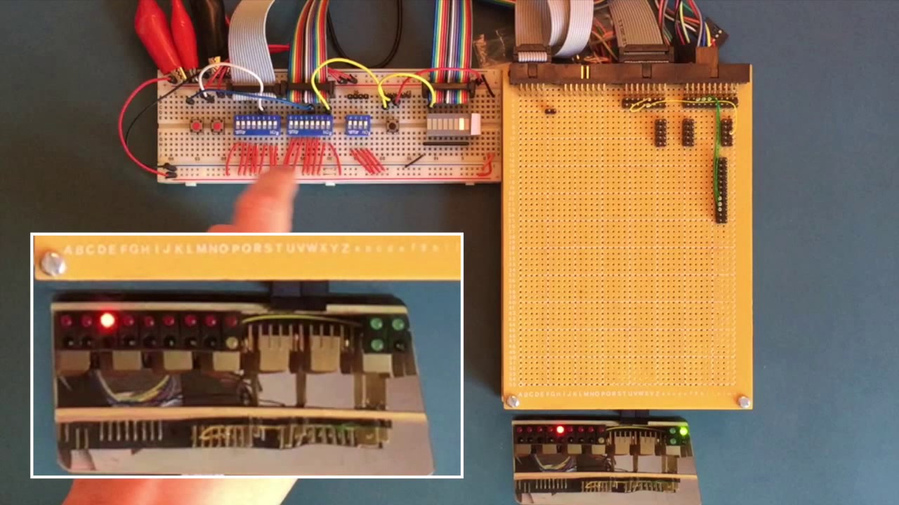 Relay Computer: Sequencer Test 1 - YouTube
