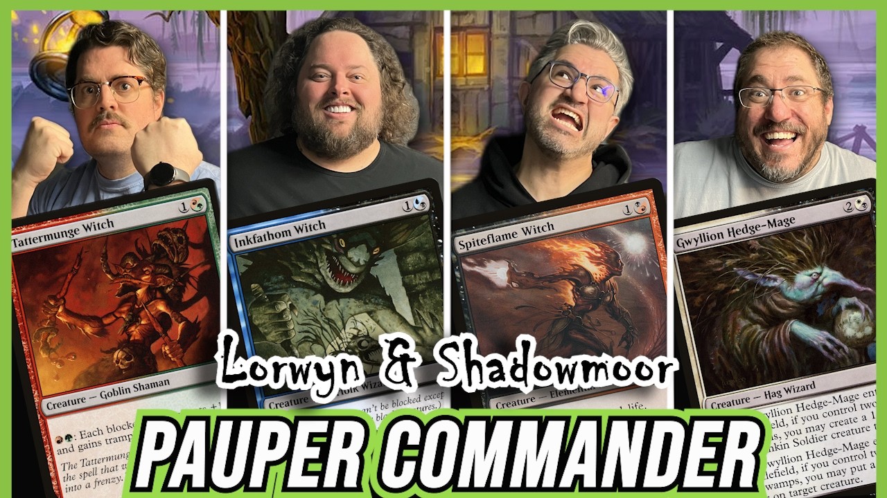 The Most INSANE Finish Yet! | Old Lorwyn Pauper Commanders Go Head-to-Head! thumbnail