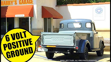How to Polarize a Positive Ground Regulator & Generator, 1949 Dodge B1C-116 Stock ¾ Ton Pickup Truck