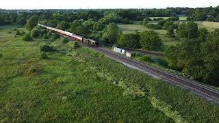 46100 Royal Scot, Sunset Steam Express.
