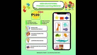 LEARNING MATERIALS FOR KIDS BUNDLE screenshot 5