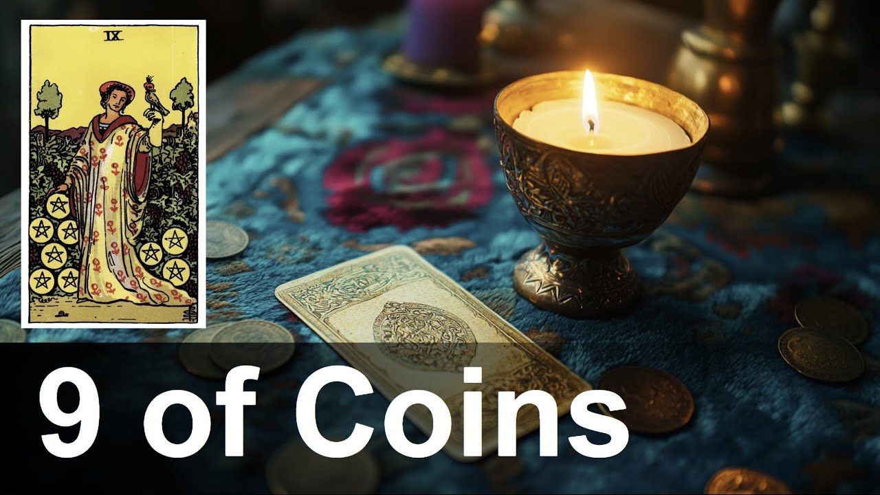 🔮 Card Interpretation - The Nine of Coins [9 of Pentacles] (One Tarot ...