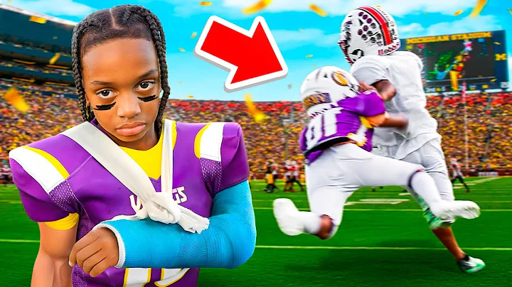 KYRIE'S FIRST TACKLE FOOTBALL GAME OF THE NEW SEASON ENDED BAD!