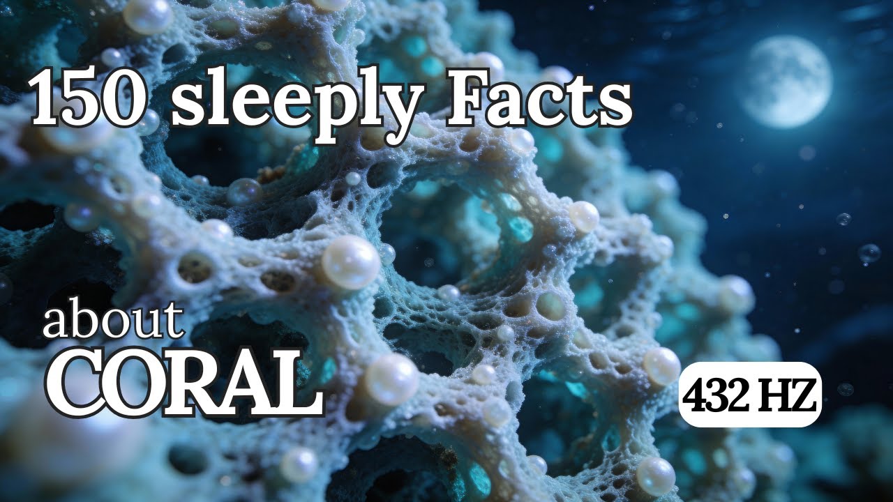 Coral Skeletons — 100 Sleepy Facts To Fall Asleep To (No Ads, 432 Hz)