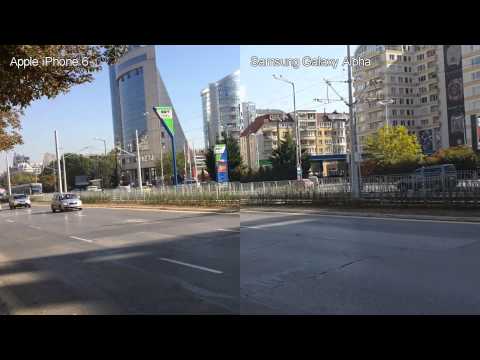 Apple iPhone 6 vs. Samsung Galaxy Alpha image stabilization comparison