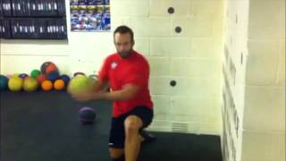 www.strengthandperformance.co.uk - High Velocity Split Stance MB Woodchop