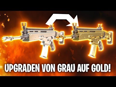 WIR UPGRADEN EINE GRAUE WAFFE AUF GOLD! 💰 | Fortnite: Battle Royale