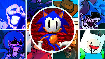 TRINITY ENCORE but Every Turn a Different Character Sings🎙 (FNF VS Rewrite: ROUND 2)