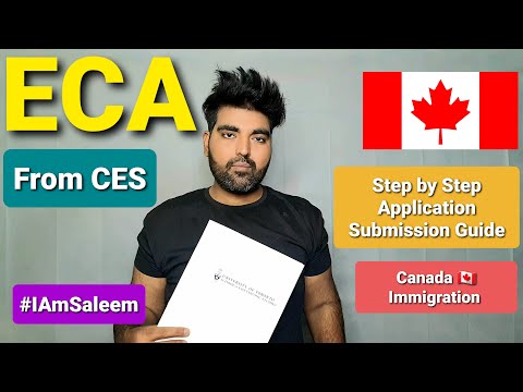 ECA From CES | 2021 | Through Pakistan & India | Step By Step Live Processing | Urdu | Hindi | 4K
