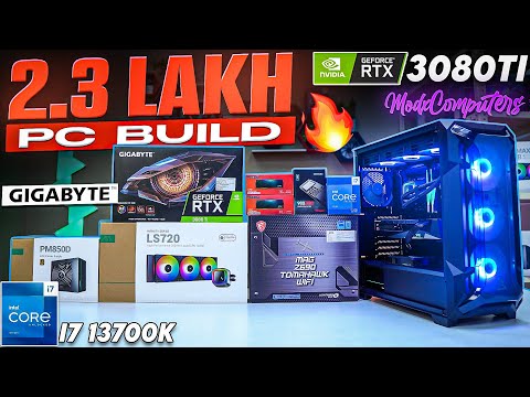 Rs 2.3 Lakh ULTIMATE Gaming & Editing PC Build | Intel i7-13700K & RTX 3080Ti