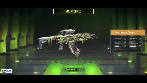 Call of Duty Mobile Legendary Echo Natural Causes