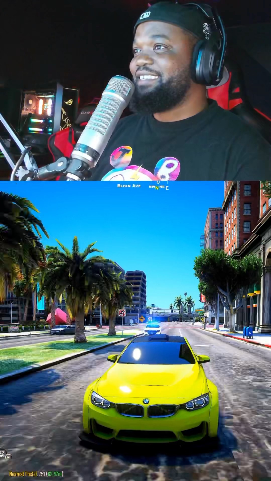 Cops vs M4 #gta5